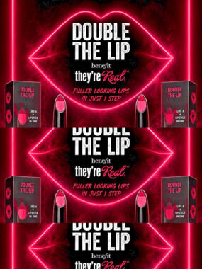 Lot Of 2 - benefit - They’re Real - Double The Lipstick - Shade: Pink Thrills